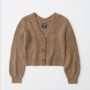 Abercrombie V Neck Cardigan Sweater Cozy Small S